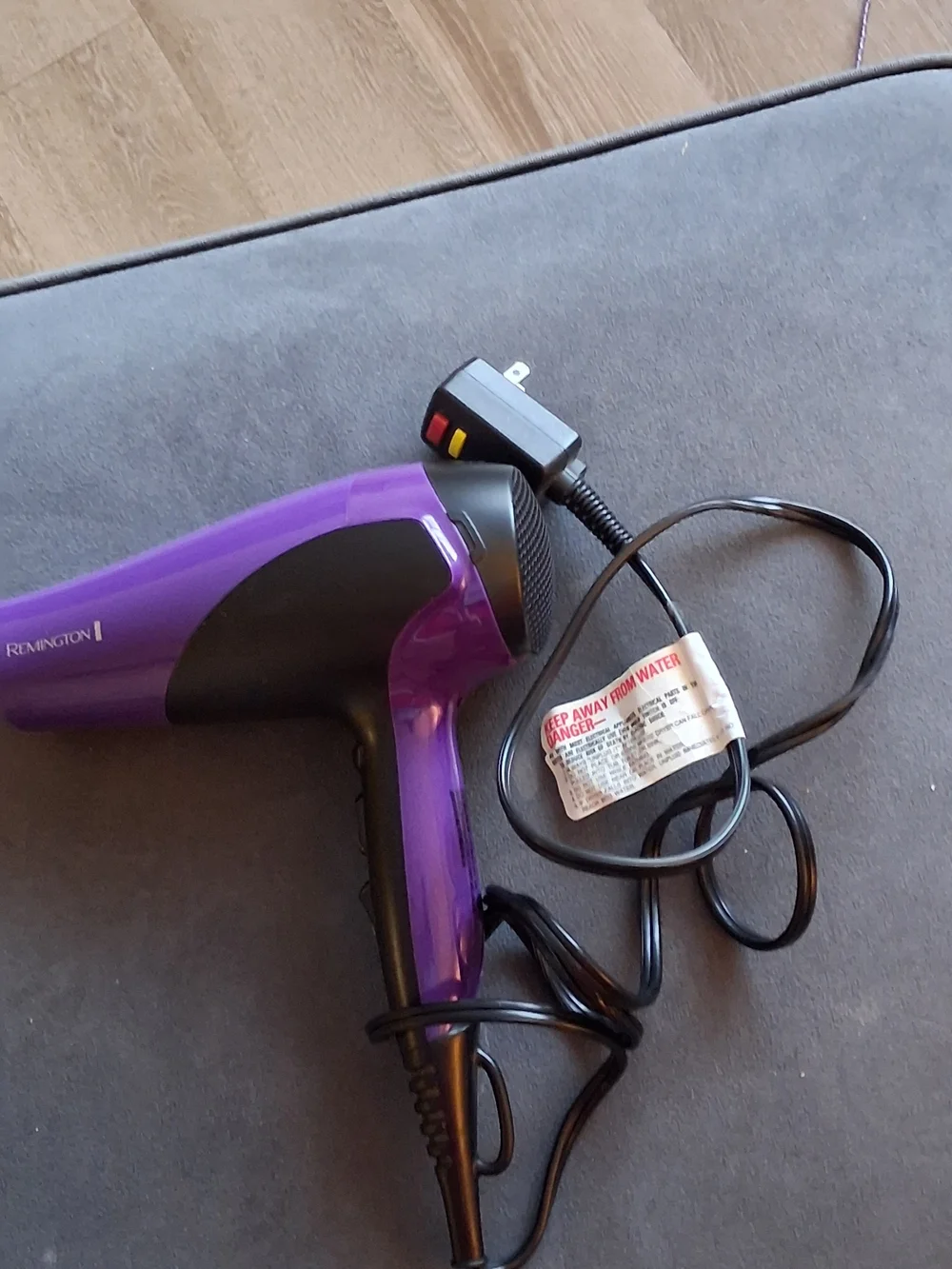 Remington Purple Women's Hair Dryer - Lightweight Styling Tool